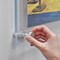 Azar Displays Floating Acrylic Gallery Wall Frames W/Slvr Stand Off Caps, Graphic Size:6x6in, Overall Size:9x9in, 4PK 105509-SLV-4PK - alternate 4